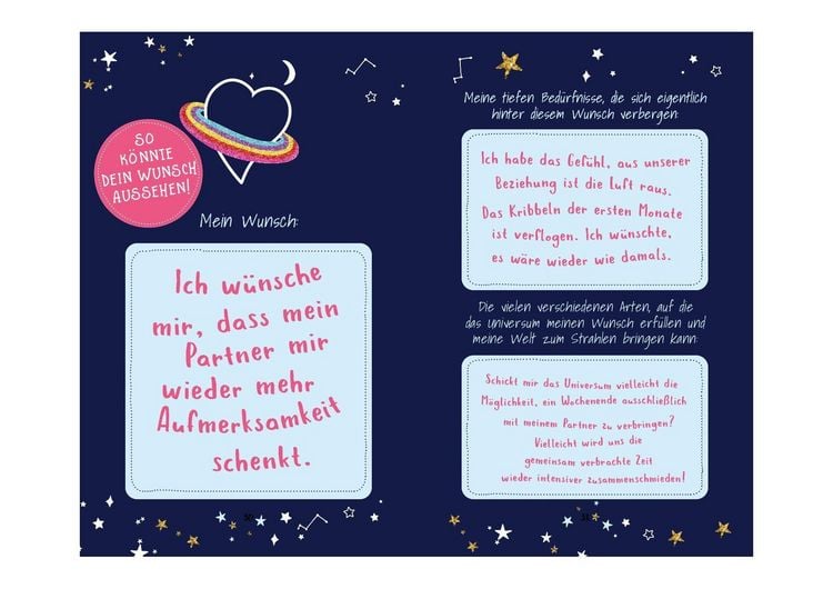 Produktbild: Liebes Universum, ich w&uuml;nsche mir &hellip;