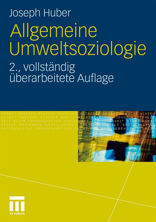 Produktbild: Allgemeine Umweltsoziologie