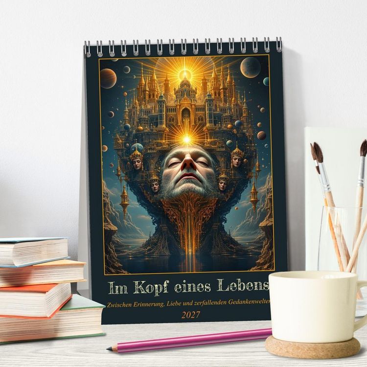 Produktbild: Im Kopf eines Lebens (Tischkalender 2027 DIN A5 hoch), CALVENDO Monatskalender