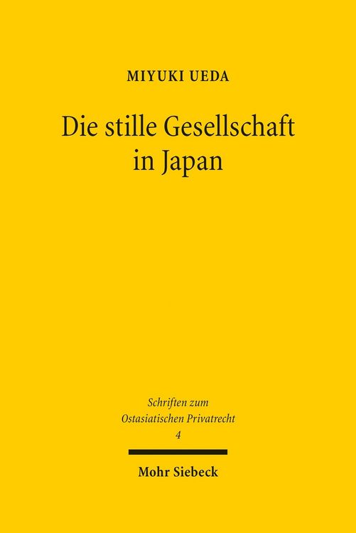 Produktbild: Die stille Gesellschaft in Japan