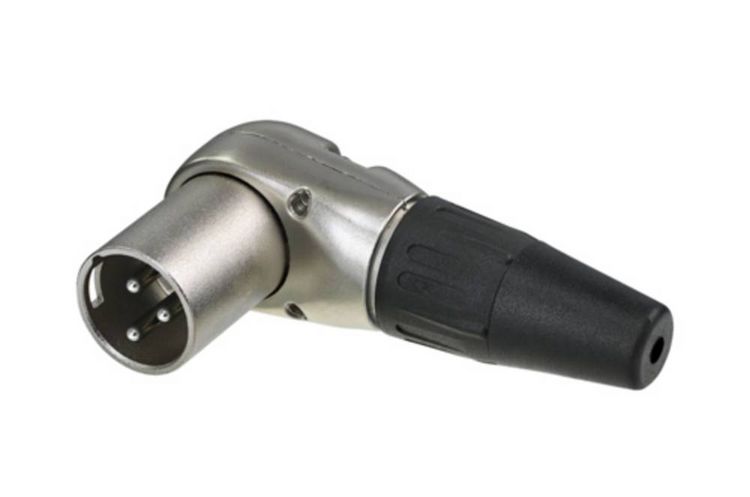 Produktbild: Rean AV RC3MR XLR-Steckverbinder Stecker, gewinkelt Polzahl: 3 1St.