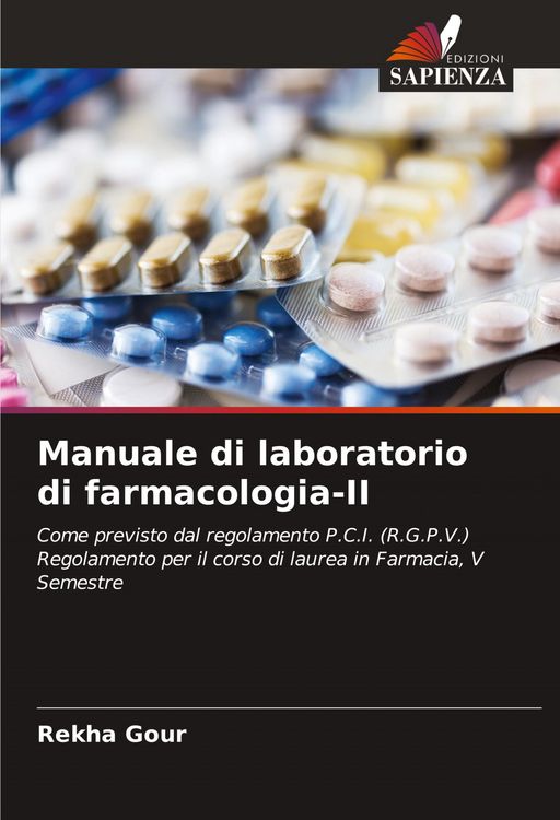 Produktbild: Manuale di laboratorio di farmacologia-II