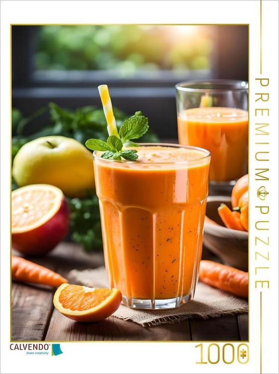 Produktbild: CALVENDO Puzzle ENERGY SMOOTHIE | 1000 Teile Lege-Gr&ouml;&szlig;e 64x48cm Foto-Puzzle f&uuml;r gl&uuml;ckliche Stunden