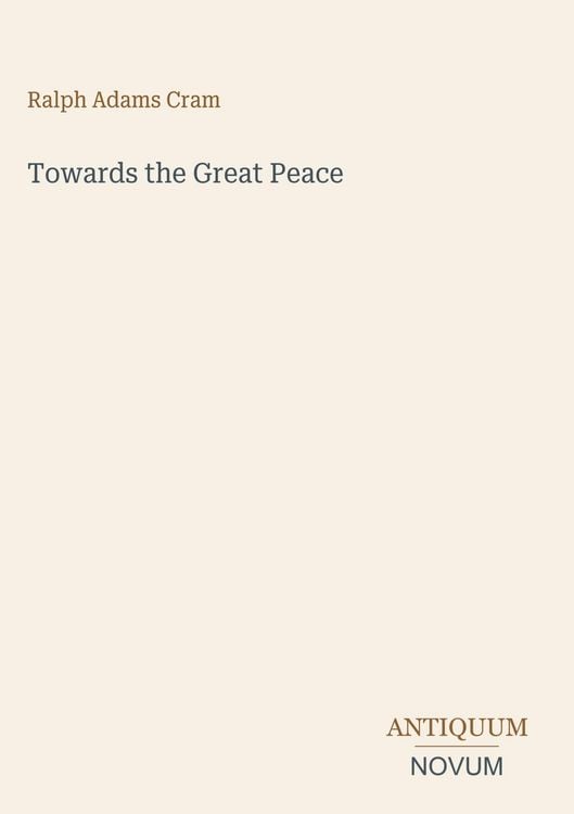 Produktbild: Towards the Great Peace