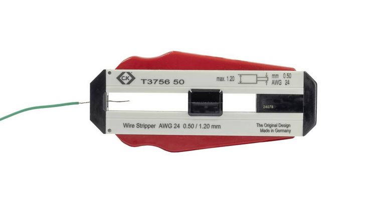 Produktbild: C.K T3756 50 Drahtabisolierer Geeignet f&uuml;r PVC-Dr&auml;hte, PTFE-Dr&auml;hte 0.50mm (max)
