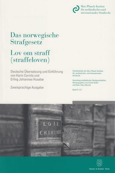 Produktbild: Das norwegische Strafgesetz - Lov om straff (straffeloven)