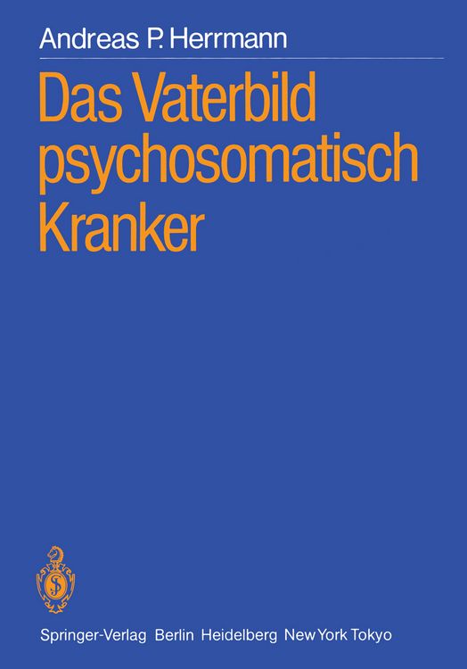 Produktbild: Das Vaterbild psychosomatisch Kranker