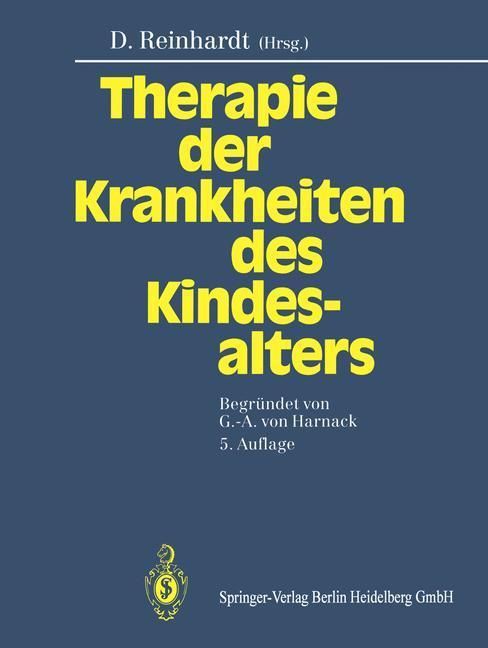 Produktbild: Therapie der Krankheiten des Kindesalters