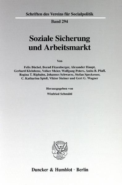 Produktbild: Soziale Sicherung und Arbeitsmarkt.