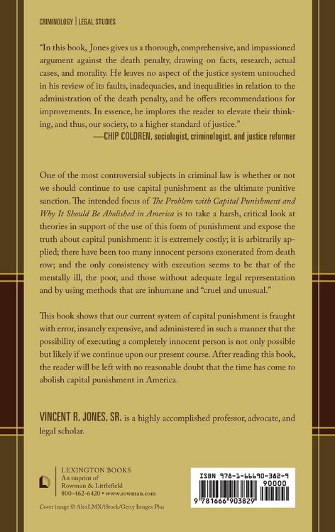 Produktbild: Problem with Capital Punishment and Why It Should Be Abolished in America