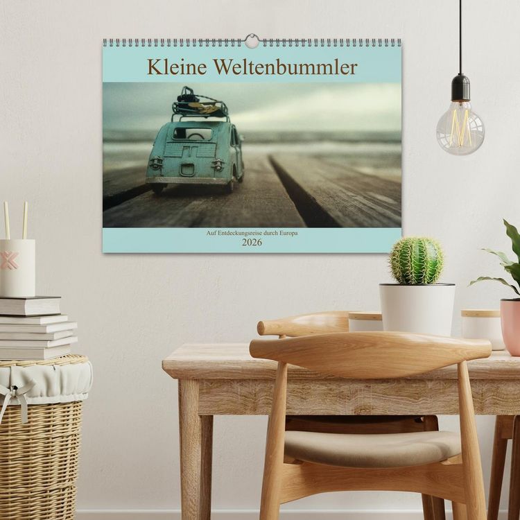 Produktbild: Kleine Weltenbummler 2026 (Wandkalender 2026 DIN A3 quer), CALVENDO Monatskalender