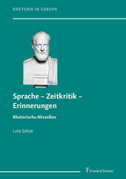 Produktbild: Sprache &ndash; Zeitkritik &ndash; Erinnerungen