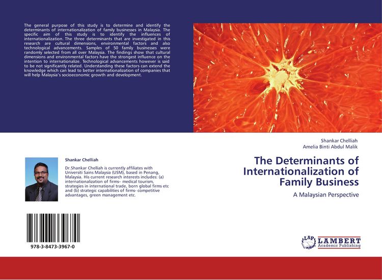 Produktbild: The Determinants of Internationalization of Family Business