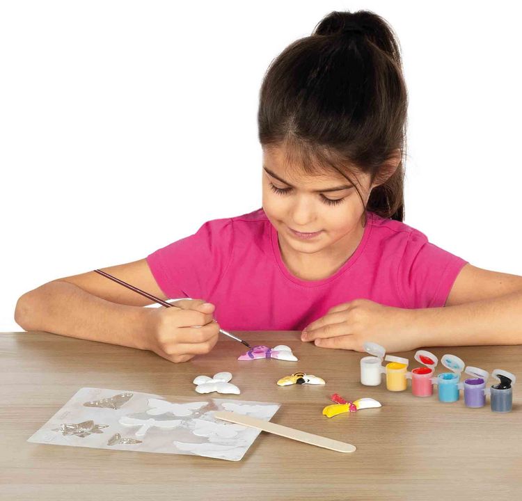 Produktbild: Glitzerschmetterlinge gie&szlig;en und anmalen