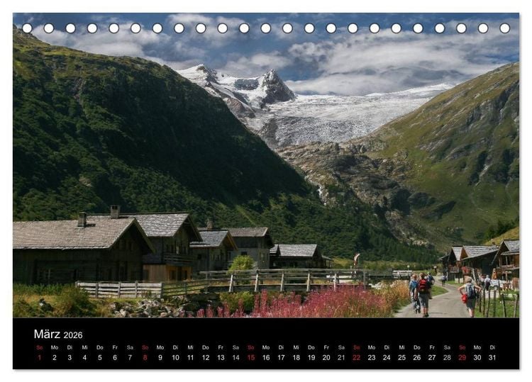 Produktbild: Osttiroler Impressionen (Tischkalender 2026 DIN A5 quer), CALVENDO Monatskalender