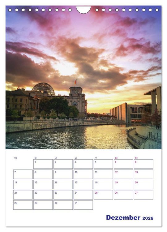 Produktbild: BERLIN geht immer (Wandkalender 2026 DIN A4 hoch), CALVENDO Monatskalender