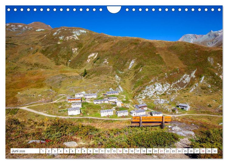 Produktbild: Jagdhausalm in Osttirol (Wandkalender 2026 DIN A4 quer), CALVENDO Monatskalender