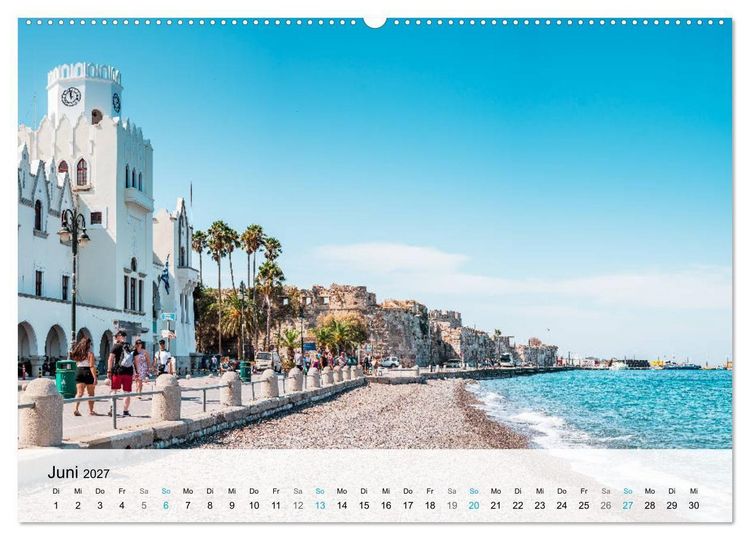Produktbild: Insel Kos - Badeparadies der S&uuml;d&auml;g&auml;is (Wandkalender 2027 DIN A2 quer), CALVENDO Monatskalender