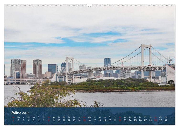 Produktbild: Japan - Impressionen aus dem Land der aufgehenden Sonne (hochwertiger Premium Wandkalender 2026 DIN A2 quer), Kunstdruck in Hochglanz