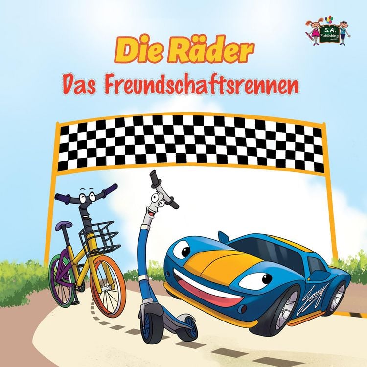 Produktbild: Die R&auml;der: Das Freundschaftsrennen (The Wheels -The Friendship Race ) German Children's Book (German Bedtime Collection)