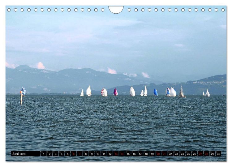 Produktbild: Sehenswerter Bodensee (Wandkalender 2026 DIN A4 quer), CALVENDO Monatskalender
