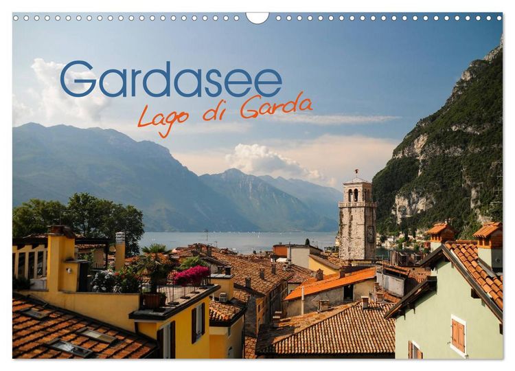 Produktbild: Gardasee. Lago di Garda (Wandkalender 2026 DIN A3 quer), CALVENDO Monatskalender