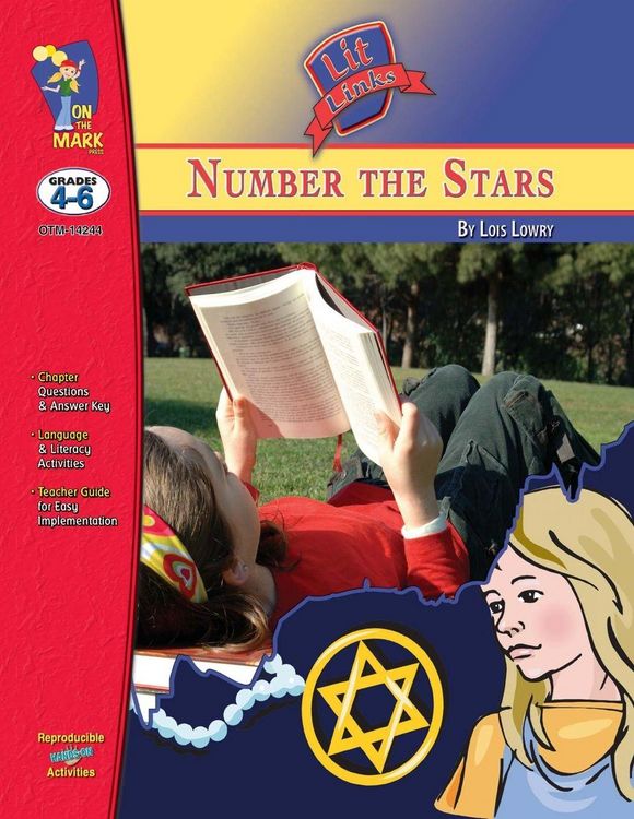 Produktbild: Number the Stars, by Lois Lowry Lit Link Grades 4-6