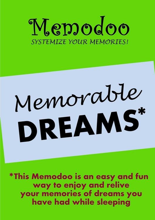 Produktbild: Memodoo Memorable Dreams