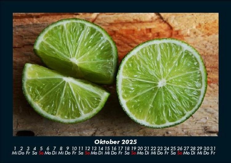 Produktbild: Fr&uuml;chte 2025 Fotokalender DIN A5