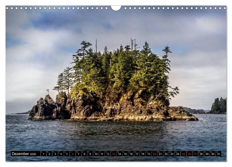 Produktbild: West-Kanada (Wandkalender 2026 DIN A3 quer), CALVENDO Monatskalender