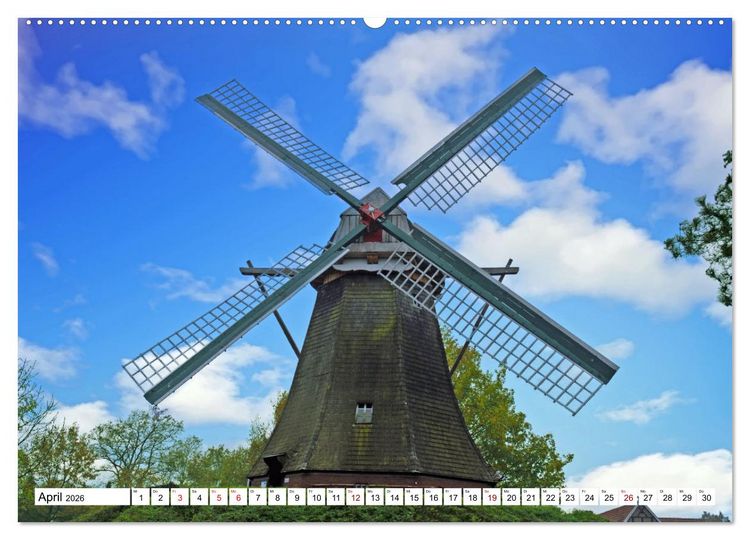 Produktbild: Sehenswertes Haren (Wandkalender 2026 DIN A2 quer), CALVENDO Monatskalender
