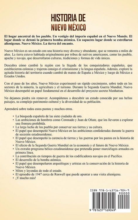 Produktbild: Historia de Nuevo M&eacute;xico