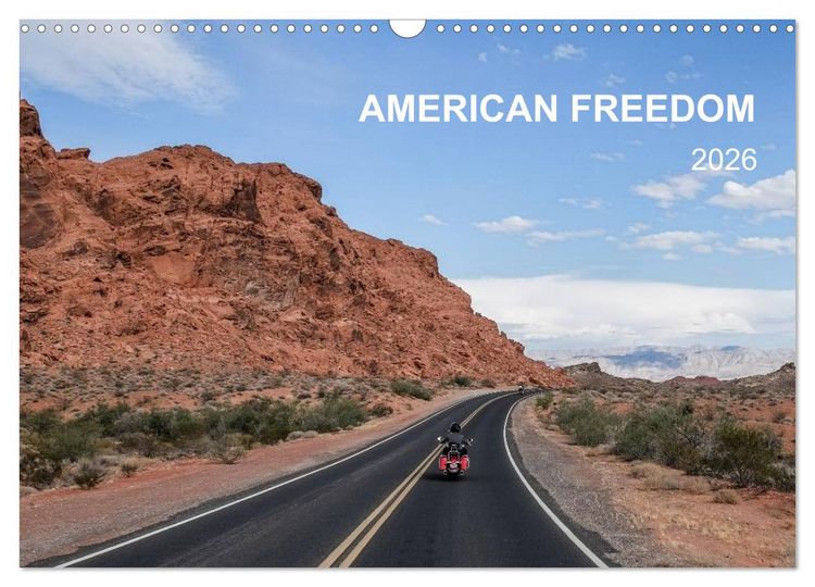 Produktbild: American Freedom (Wandkalender 2026 DIN A3 quer), CALVENDO Monatskalender