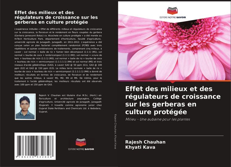 Produktbild: Effet des milieux et des r&eacute;gulateurs de croissance sur les gerberas en culture prot&eacute;g&eacute;e