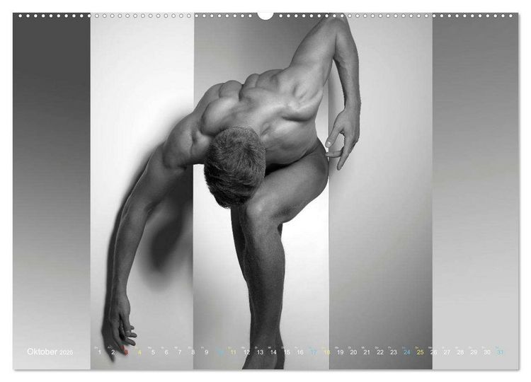 Produktbild: M&auml;nner... backview (Wandkalender 2026 DIN A2 quer), CALVENDO Monatskalender