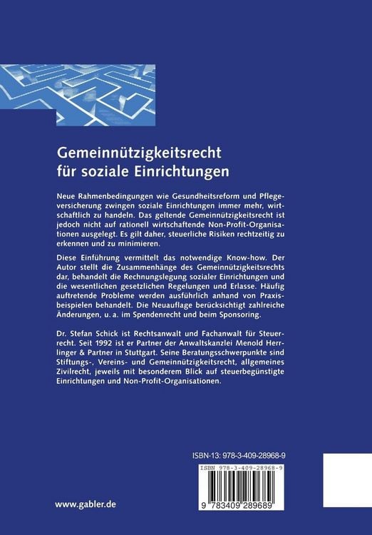 Produktbild: Gemeinn&uuml;tzigkeitsrecht f&uuml;r soziale Einrichtungen