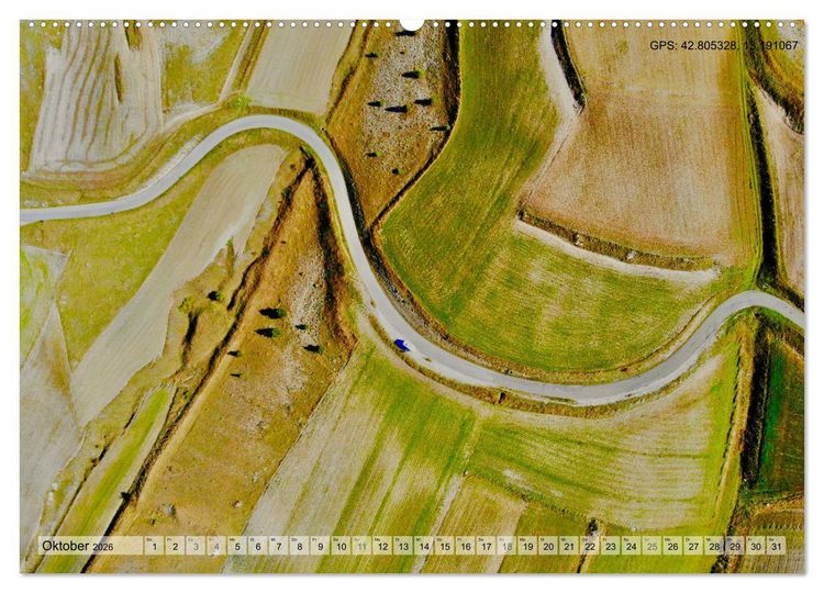 Produktbild: Mit dem Wohnmobil durch Italien (hochwertiger Premium Wandkalender 2026 DIN A2 quer), Kunstdruck in Hochglanz