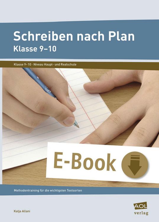 Produktbild: Schreiben nach Plan - Klasse 9-10