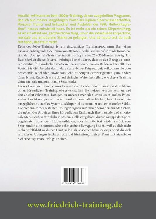 Produktbild: Das 300er-Training