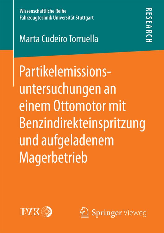 Produktbild: Partikelemissionsuntersuchungen an einem Ottomotor mit Benzindirekteinspritzung und aufgeladenem Magerbetrieb