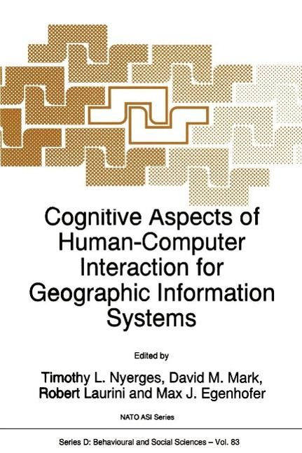 Produktbild: Cognitive Aspects of Human-Computer Interaction for Geographic Information Systems
