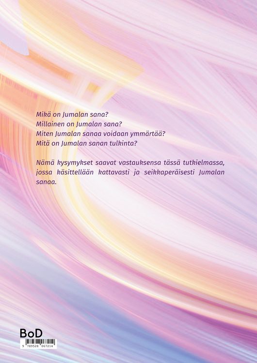 Produktbild: Jumalan sana, Jumalan totuus
