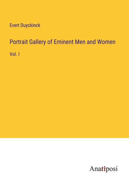 Produktbild: Portrait Gallery of Eminent Men and Women