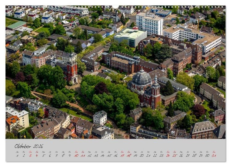 Produktbild: Aachen Die Kaiserstadt (hochwertiger Premium Wandkalender 2026 DIN A2 quer), Kunstdruck in Hochglanz