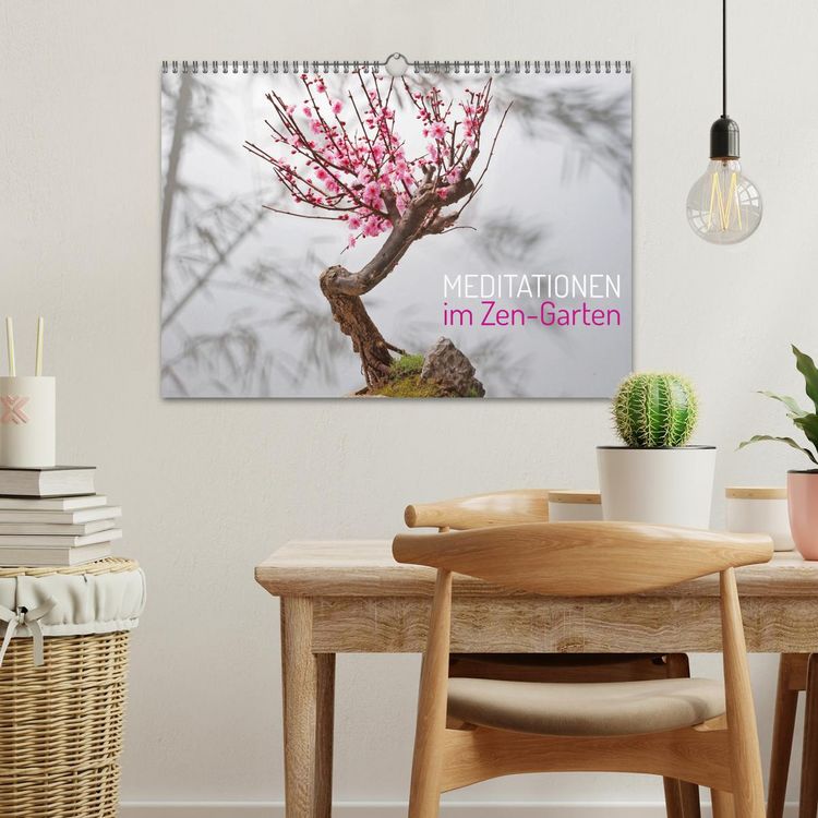 Produktbild: Meditationen im Zen-Garten (Wandkalender 2026 DIN A3 quer), CALVENDO Monatskalender