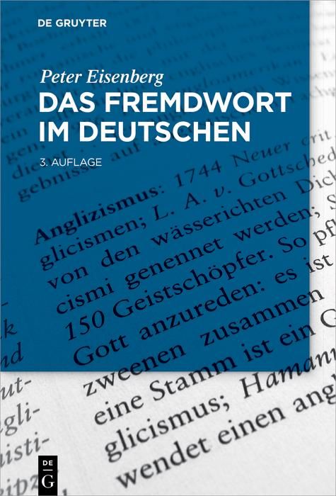 Produktbild: Das Fremdwort im Deutschen