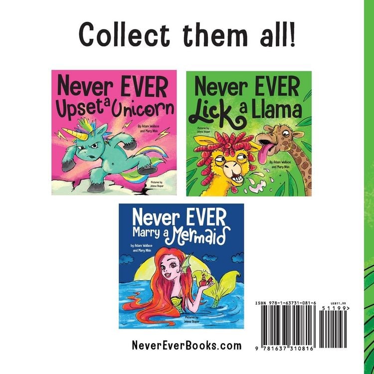Produktbild: Never EVER Lick a Llama