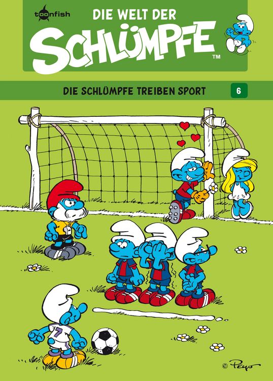 Produktbild: Die Welt der Schl&uuml;mpfe Bd. 6 - Die Schl&uuml;mpfe treiben Sport
