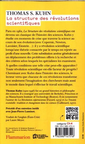 Produktbild: La structure des r&eacute;volutions scientifiques