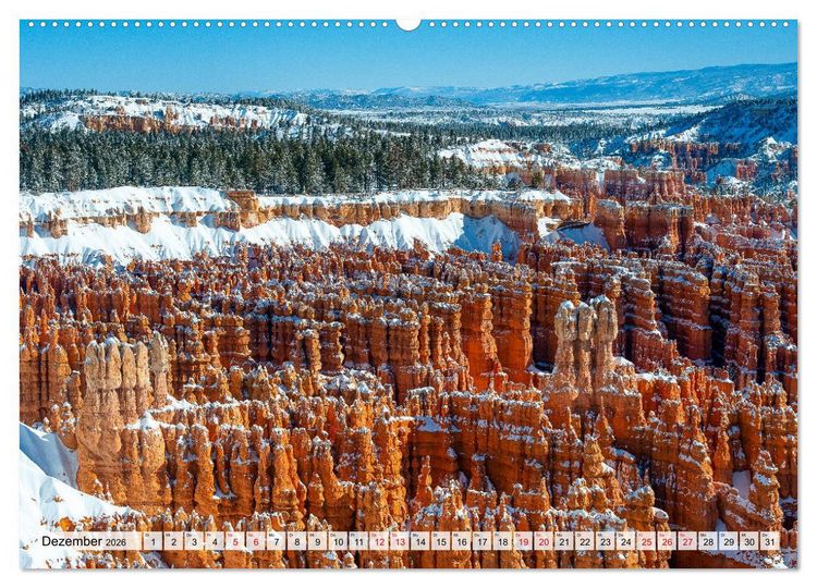 Produktbild: Sehnsuchts Landschaften im Amerikanischen Westen (hochwertiger Premium Wandkalender 2026 DIN A2 quer), Kunstdruck in Hochglanz